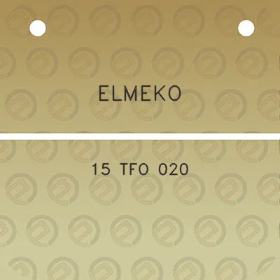 elmeko-15-tfo-020