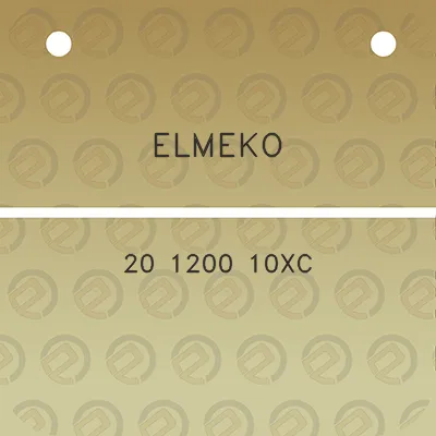 elmeko-20-1200-10xc