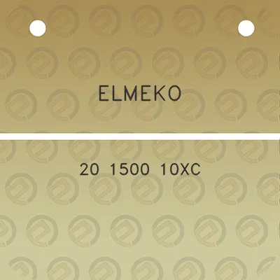 elmeko-20-1500-10xc