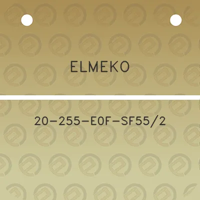 elmeko-20-255-e0f-sf552