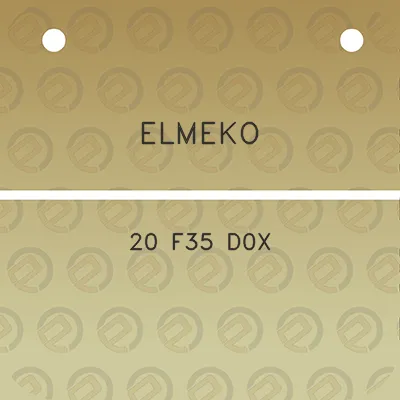 elmeko-20-f35-d0x