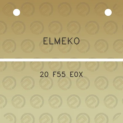 elmeko-20-f55-e0x