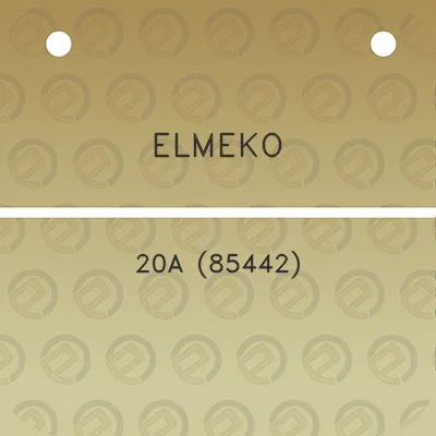 elmeko-20a-85442