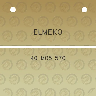 elmeko-40-m05-570