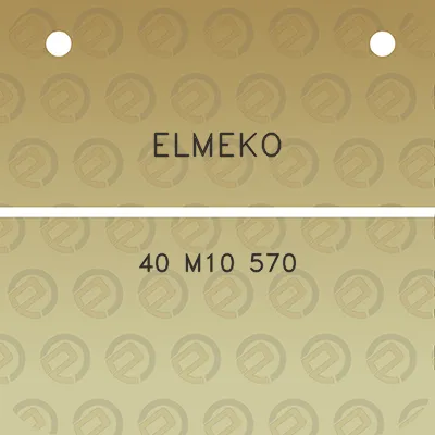 elmeko-40-m10-570