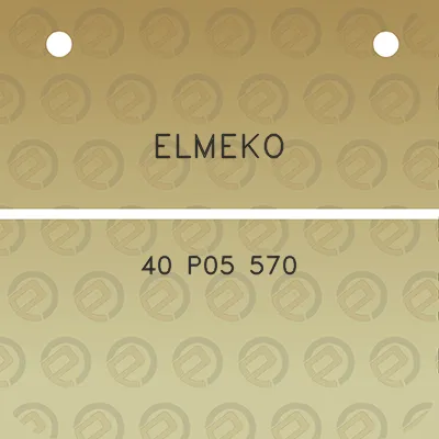 elmeko-40-p05-570