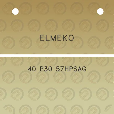 elmeko-40-p30-57hpsag