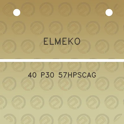 elmeko-40-p30-57hpscag