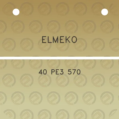 elmeko-40-pe3-570