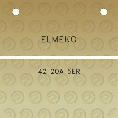 elmeko-42-20a-5er