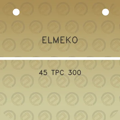 elmeko-45-tpc-300