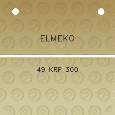 elmeko-49-krp-300