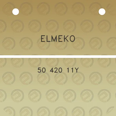 elmeko-50-420-11y