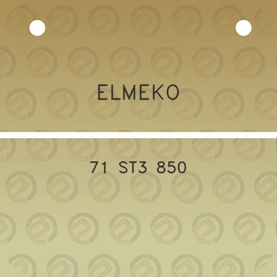 elmeko-71-st3-850