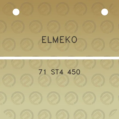 elmeko-71-st4-450