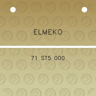 elmeko-71-st5-000