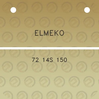 elmeko-72-14s-150