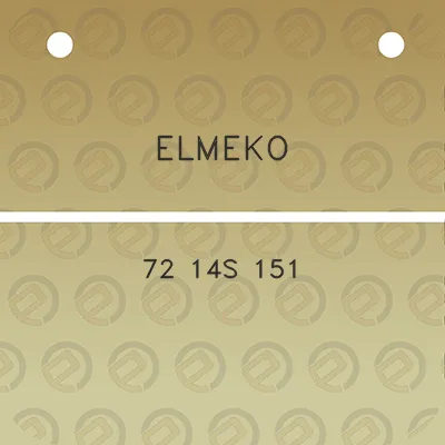 elmeko-72-14s-151