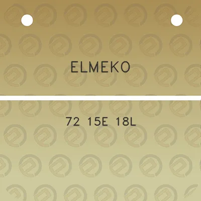 elmeko-72-15e-18l