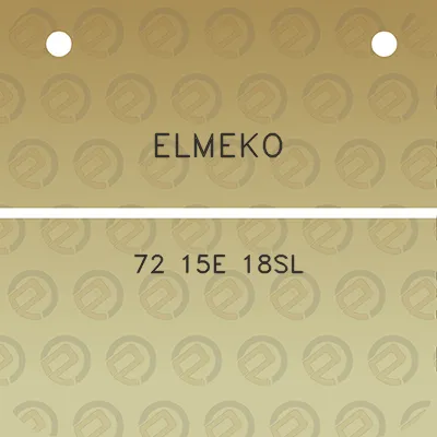 elmeko-72-15e-18sl