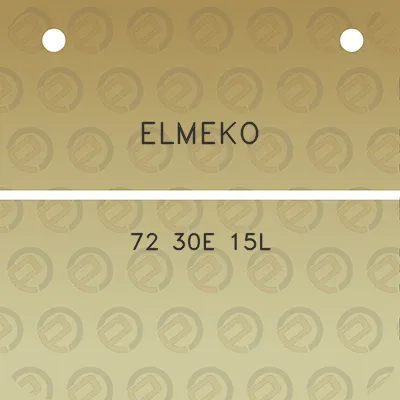 elmeko-72-30e-15l