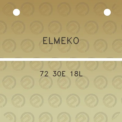 elmeko-72-30e-18l