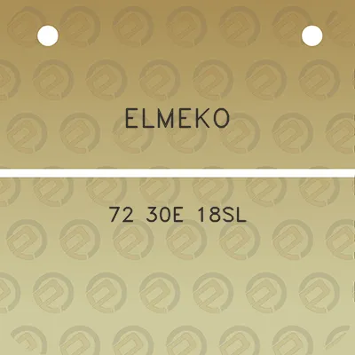 elmeko-72-30e-18sl