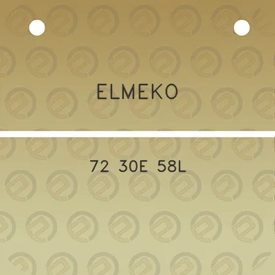 elmeko-72-30e-58l