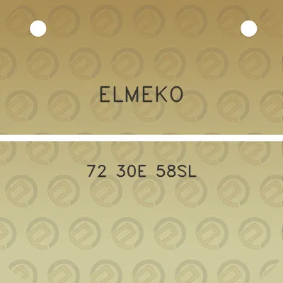 elmeko-72-30e-58sl