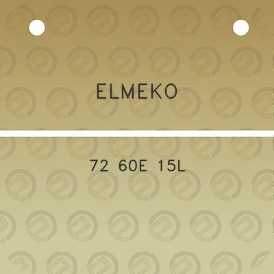 elmeko-72-60e-15l