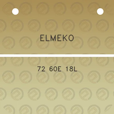 elmeko-72-60e-18l