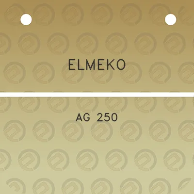 elmeko-ag-250