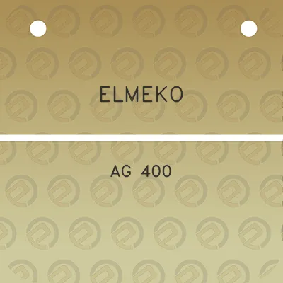 elmeko-ag-400