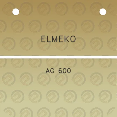 elmeko-ag-600