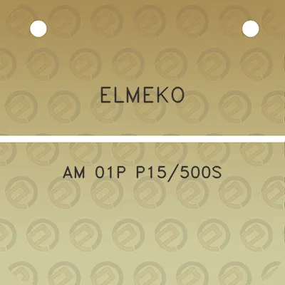 elmeko-am-01p-p15500s