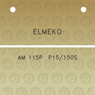 elmeko-am-115p-p15150s