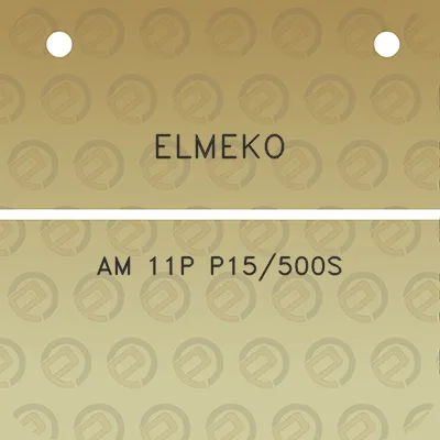 elmeko-am-11p-p15500s