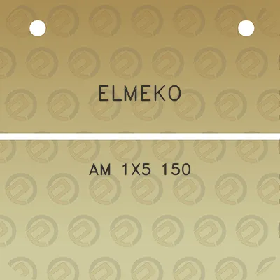 elmeko-am-1x5-150