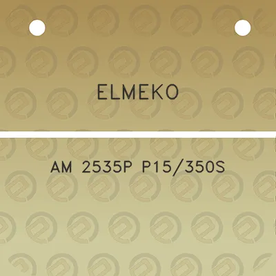 elmeko-am-2535p-p15350s