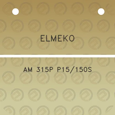 elmeko-am-315p-p15150s