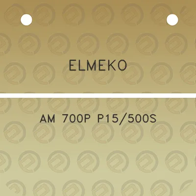 elmeko-am-700p-p15500s