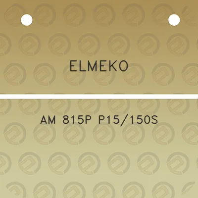 elmeko-am-815p-p15150s