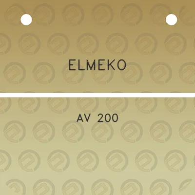 elmeko-av-200