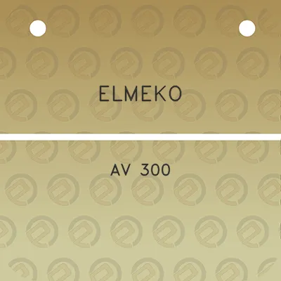 elmeko-av-300