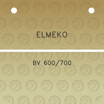 elmeko-bv-600700