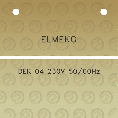 elmeko-dek-04-230v-5060hz