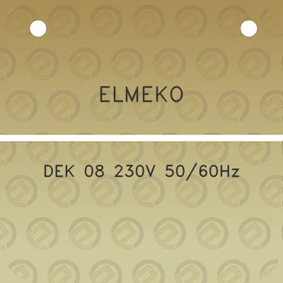 elmeko-dek-08-230v-5060hz