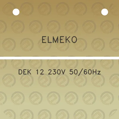 elmeko-dek-12-230v-5060hz