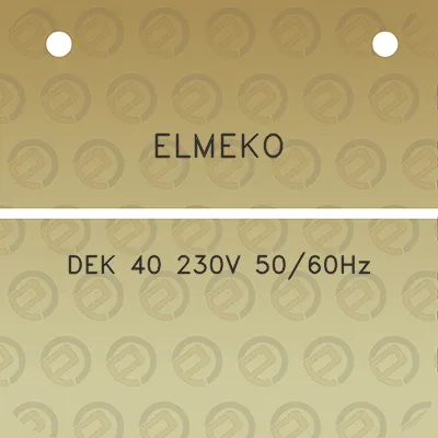 elmeko-dek-40-230v-5060hz