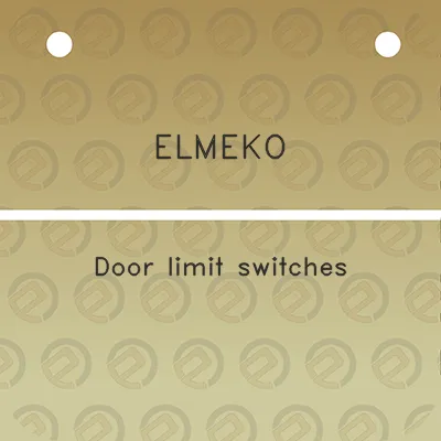 elmeko-door-limit-switches